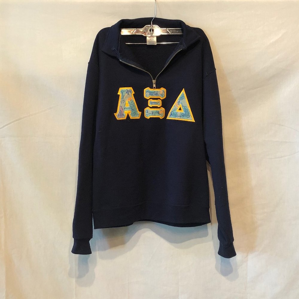 Alpha Xi Delta Lilly Print Sweatshirt